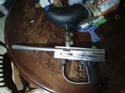 Raptor: Silver Eagle Paintball Marker, View more