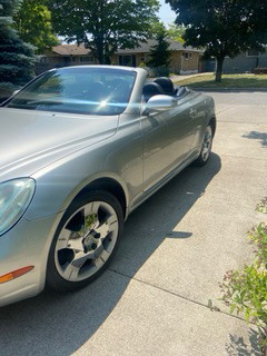 2005 LEXUS SC 430 Hard top convertible