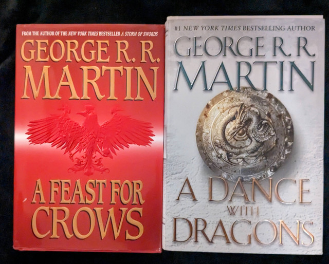 Game of Thrones (books 1-5 and more) in softcover/hardcover in Fiction in Oakville / Halton Region - Image 2