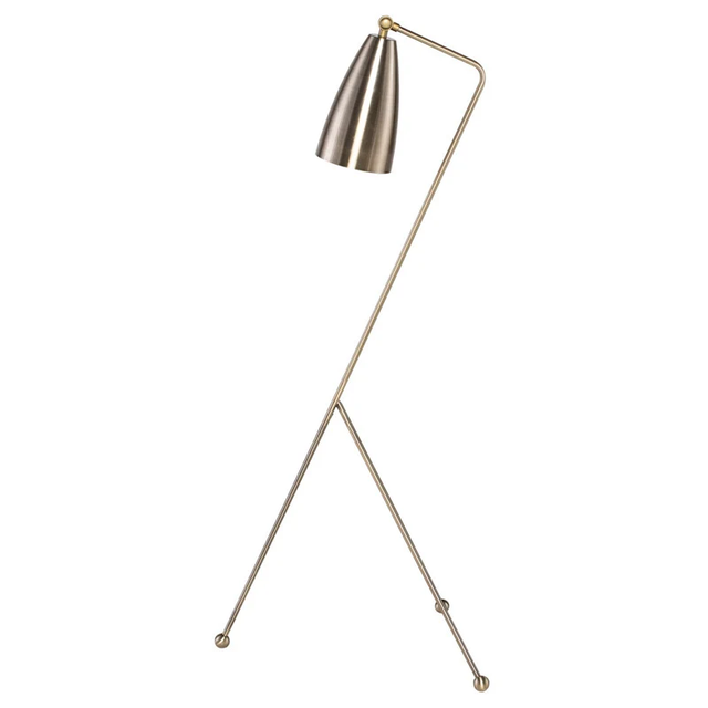 Lucille Floor Lamp (Antique Brass with Antique Brass Body) in Arts & Collectibles in Markham / York Region - Image 4