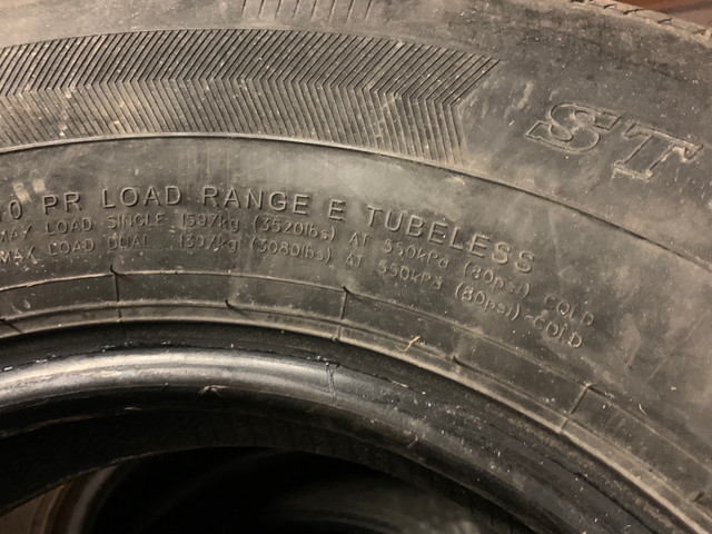 Used Trailer Tires 235/80/16 in Boat Parts, Trailers & Accessories in City of Halifax