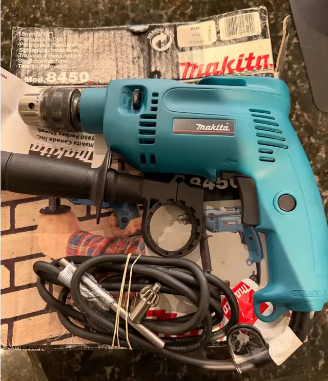 Makita Hammer Drill Model 8450 (New) Corded in Power Tools in City of Toronto - Image 2