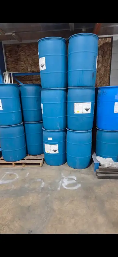 $10 per empty barrel! There are currently 54 available. These barrels had chemicals in them called u...