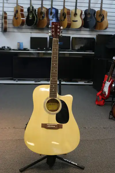 Academy D-8CEQ Guitar Acoustic Electric (#41696), View more