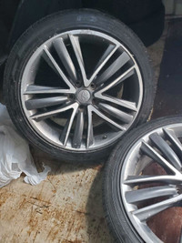 Summer rims and rubber for infinity q50