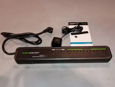 EMBERSTRIP 8AV+ Energy Saving Efficient Power Strip, View more