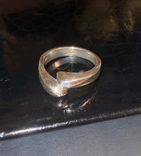 Vintage Sterling Silver Ring Unisex Adjustable size