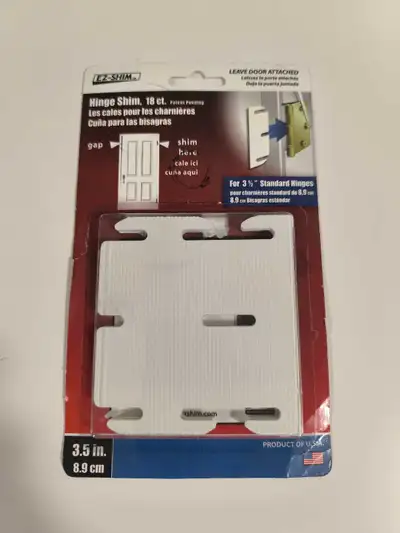 15x Cales pour charnières EZ-Shim Hinge Shim 3.5 inch, View more