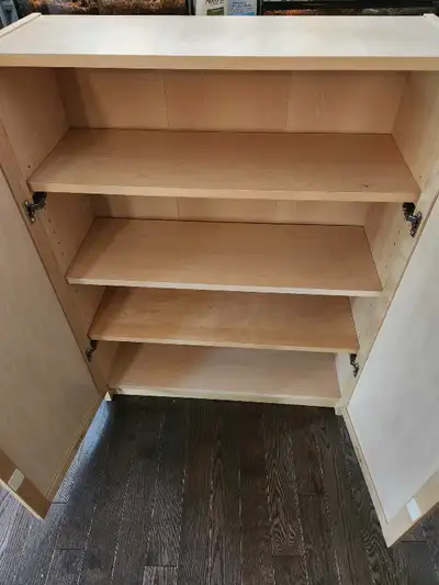 Ikea 1/2 size birch billy, View more