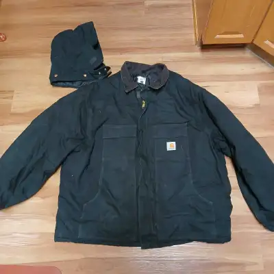Carhartt winter coat with hood, View more