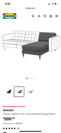 Ikea Morabo Chaise