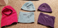 hat and neck warmer combos for child / youth