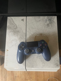 PS4 Console and Controller 