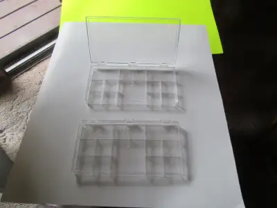 SMALL PARTS BOXES - various uses!!!!, View more