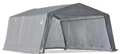 - Truck/SUV Model, 12 x 20 x 8-ft - All-steel frame with thermoset powder-coat to prevent chipping,...
