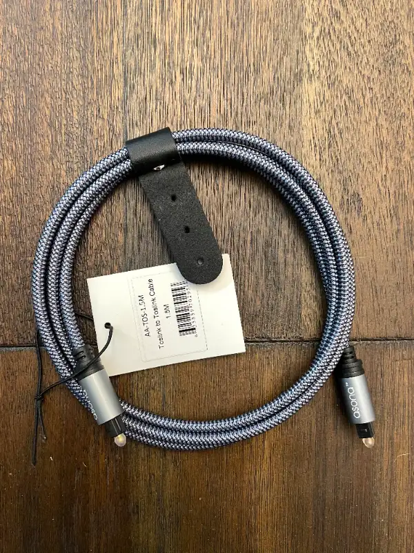 Asona Fibre Optical (Toslink) Digital Cable (1.5M) in Other in Winnipeg - Image 3