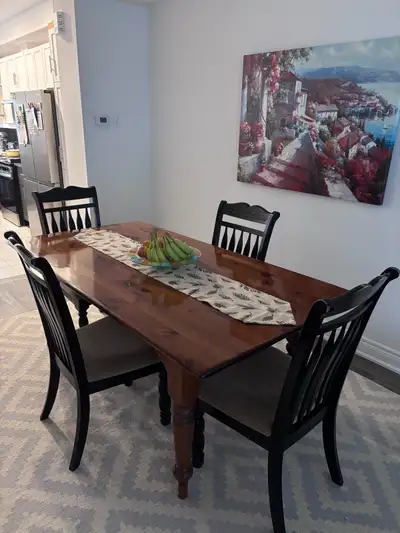 Dining room table and chairs , View more
