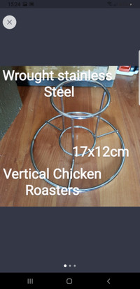 Vertical Chicken Roasted Rack       
