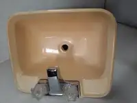SINK WITH FAUCET for RV or GARAGE, CAMP, COTTAGE