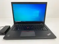 Core i5' 5300U Lenovo T450s Laptop' 240ssd' 12gb Ram' Windows 11