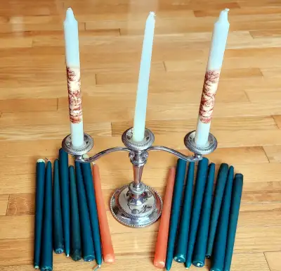 Candlelabra, BBQ Rotisserie, Squeegees, Hurricane Lamp, Door Chi, View more
