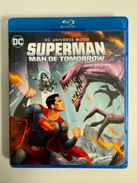 DC Superman Man of Tomorrow Blu-Ray
