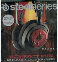 steelseries Arctis Nova 7 Wireless Headset Diablo IV limited NEW
