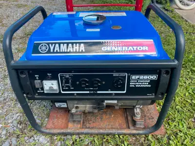 Yamaha EF2600 generator, View more