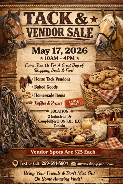 Tack and Vendor sale!, View more