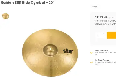 RIDE CYMBAL, View more