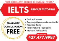 IELTS Private Tutoring & Consultation - Indian Tutor