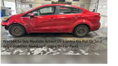 ISO 2012 Hyundai Accent Please Read Ad