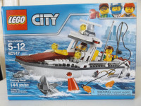 NEW RETIRED SEALED LEGO CITY #60147 FISHING BOAT 144 PIECES