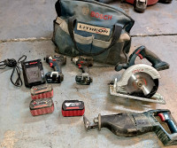 Bosch M18 Power Tool Kit