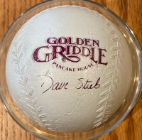 1980's Toronto Blue Jays Dave Stieb Golden Griddle Ball