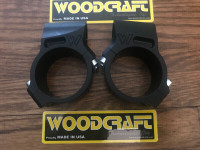 Woodcraft 56mm clip on handle bar 7/8”set Billet Ducati BMW