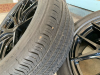 Mustang rims and tires Goodyear eagle sport 235/50R18 about 20K 