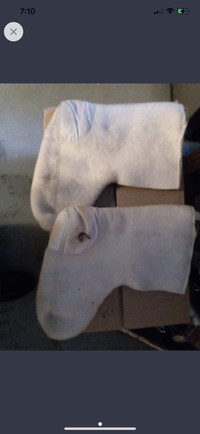 Military wool boot liners, size 9-10
