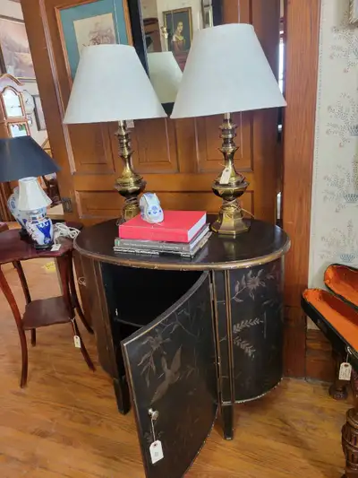 20%off starts July 3rd!Hand Painted Chinoiserie Cabinet., View more