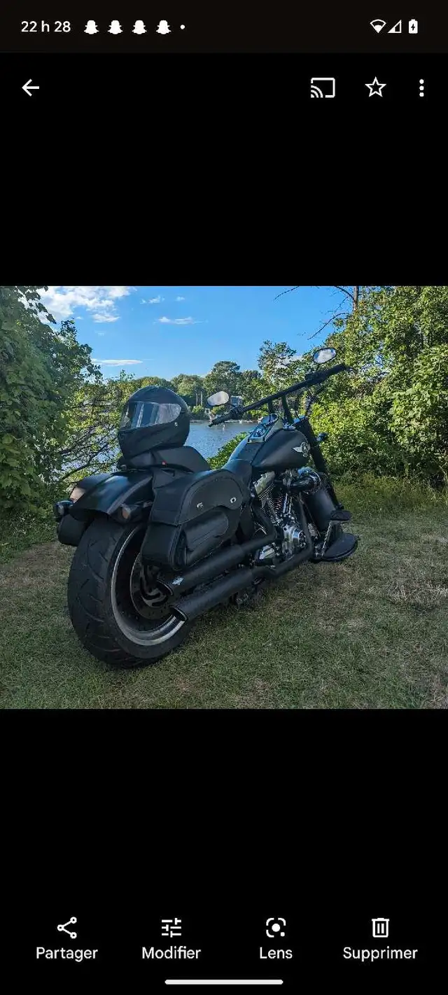 Harley Fatboy low 2010 in Touring in Gatineau - Image 3