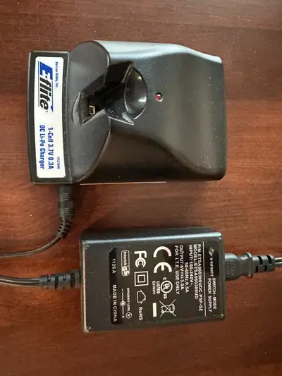E-flite EFLC1000 1-Cell 3.7V 0.3A Li-Po Charger+6V Power Supply, View more