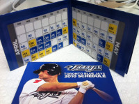 2010 Toronto Blue Jays Baseball Schedule MINT
