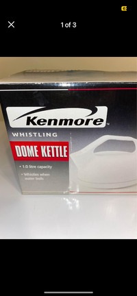 Brand new electric kettle in the box