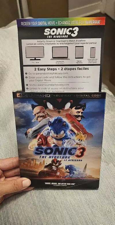 ONLY compatible with APPLE TV! The best one in Sonic Movie franchise yet! And now you can carry it a...