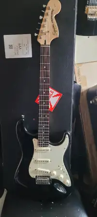 Squier standard strat and amp
