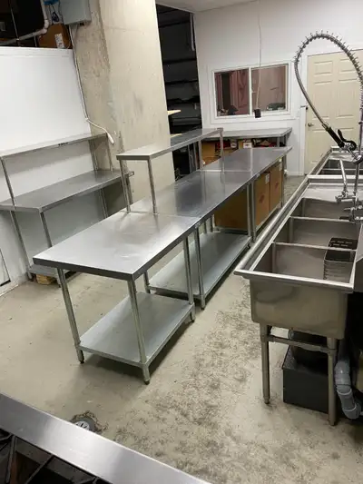 Non-crowded clean Commissary Kitchen, centrally located in Vancouver, is available for rent. Worksta...