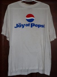 Joy of Pepsi Large T-Shirt from the Late 1990s