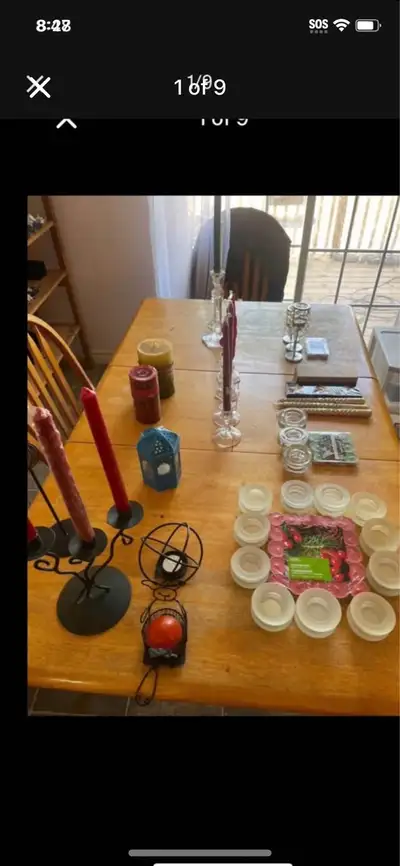 CANDLES GALORE! Holders + candles some new , View more
