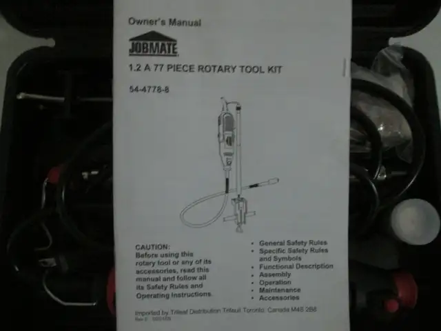 Rotary Tool Kit, 77 Piece in Power Tools in Oakville / Halton Region - Image 5