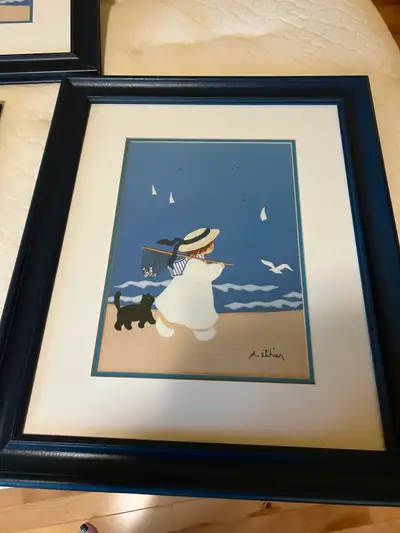 Lithographies de Diane Ethier , numérotées et encadrées, View more